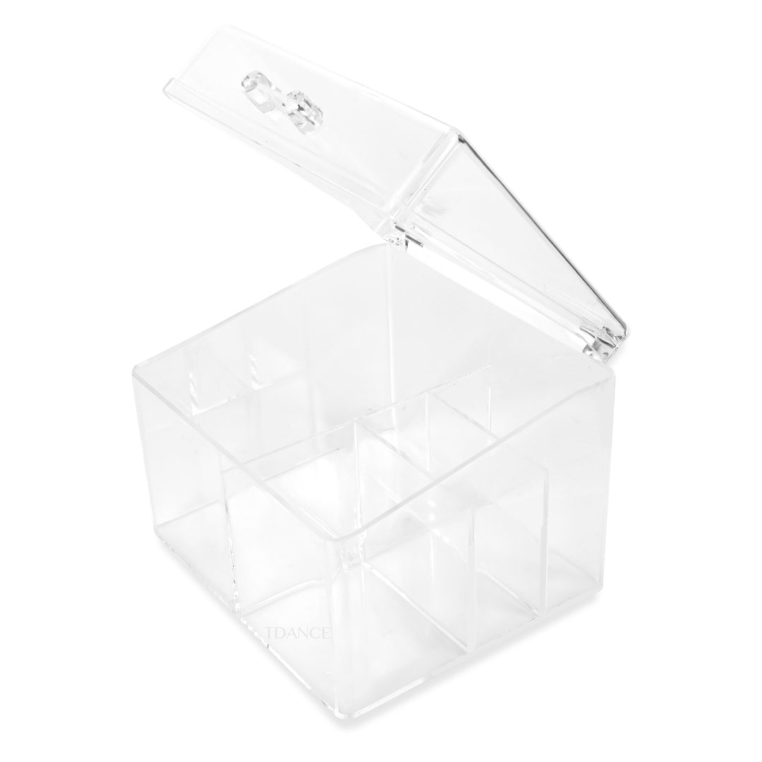 Mini caja de mesa de almacenamiento de pestañas