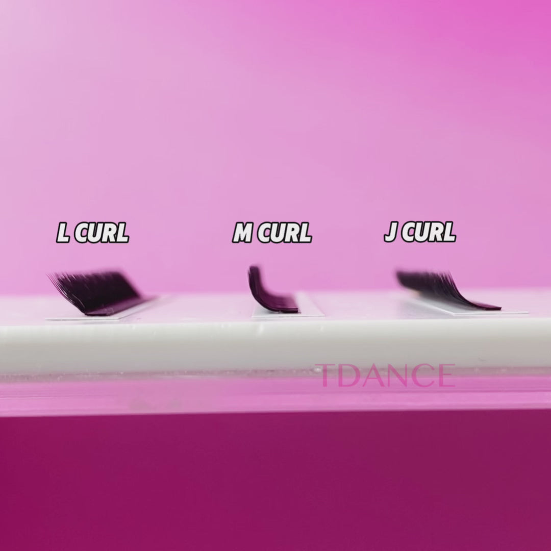 J/L/M Curl W Style 5D Promade Volume Fan Lashes