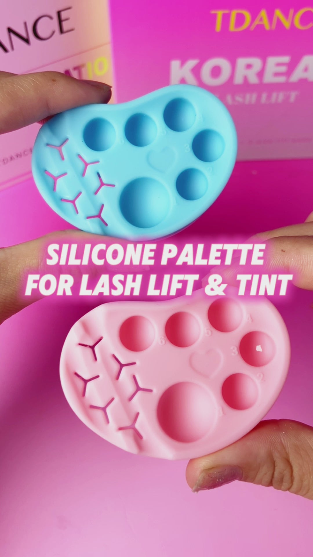Silicone Palette For Lash Lift & Tint