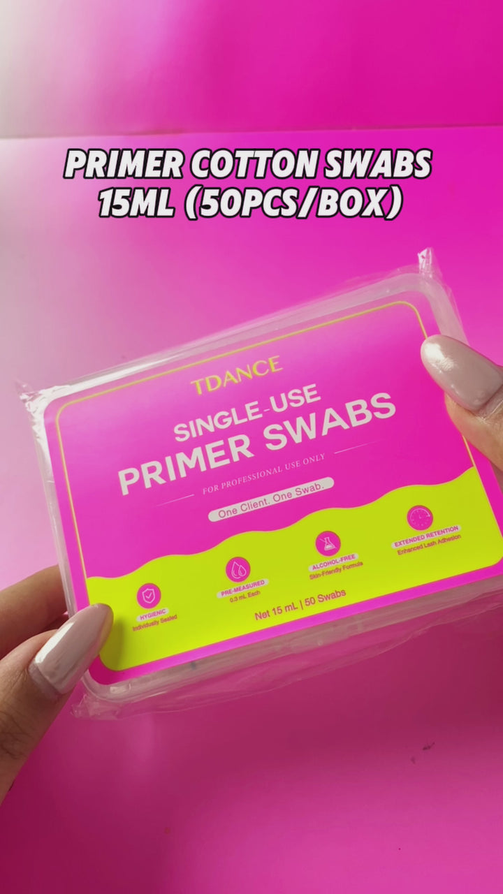TDANCE Primer Cotton Swabs 15ML (50pcs/box)