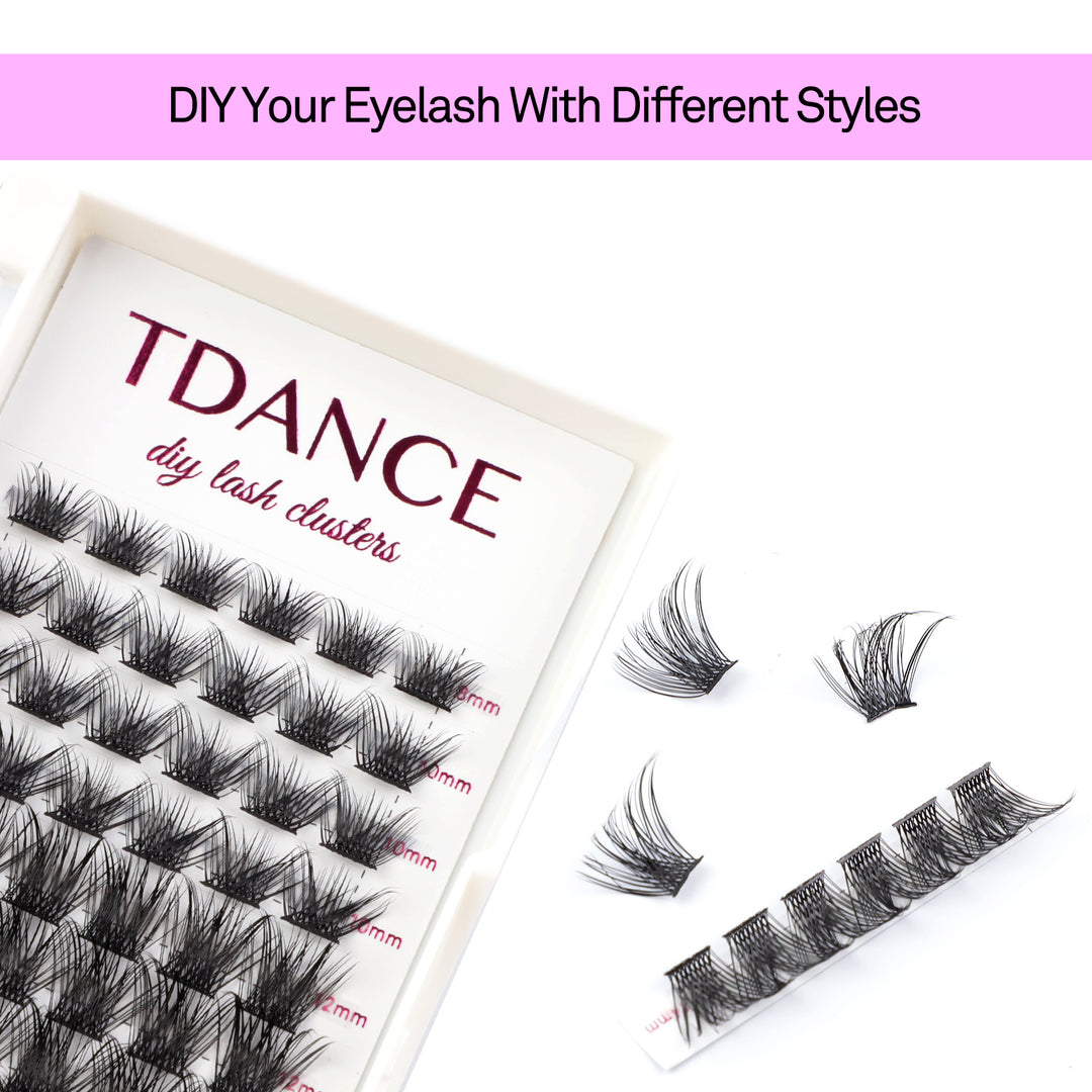 Style 003 72 Lash Clusters DIY Eyelash Extensions