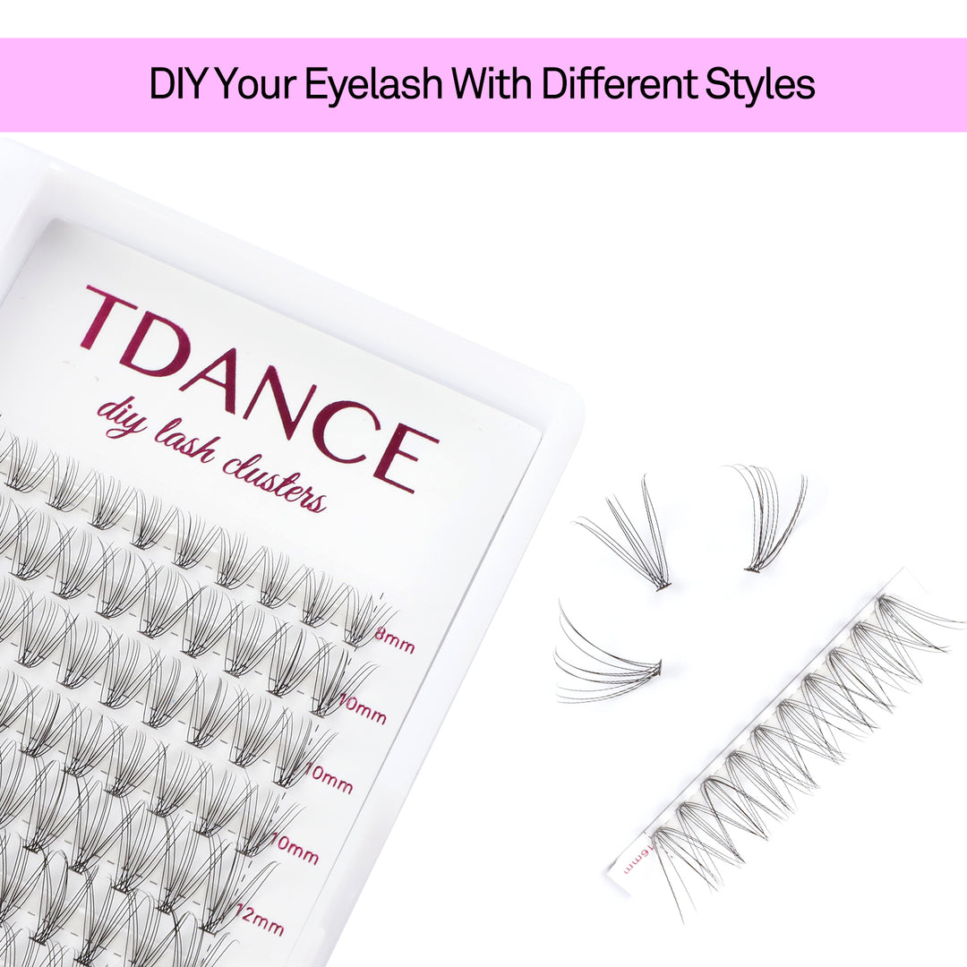 Style 006 72 Lash Clusters DIY Eyelash Extensions