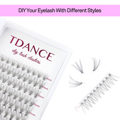 Style 006 72 Lash Clusters DIY Eyelash Extensions