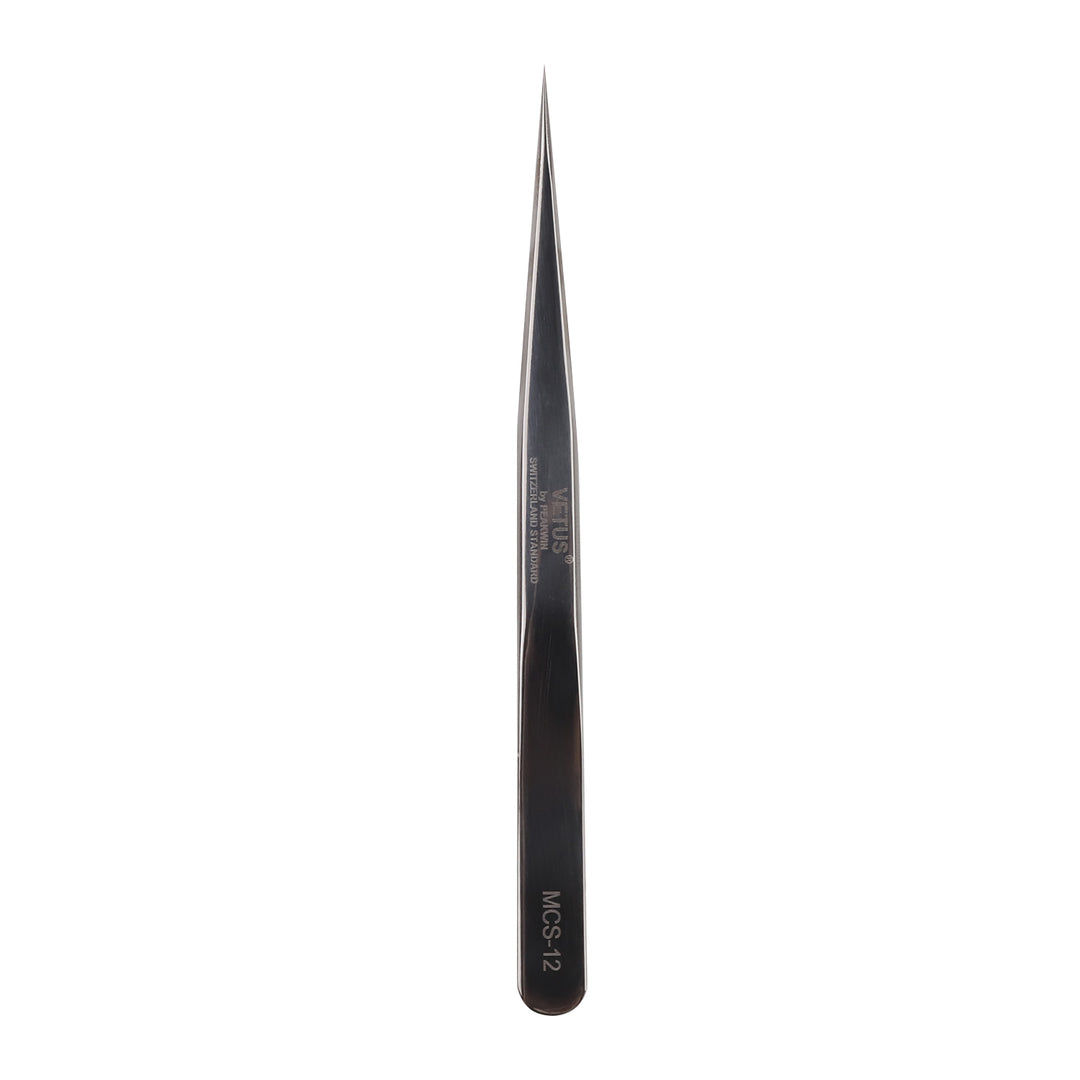MCS-12 Black Tweezers More Durable For Eyelash Extension