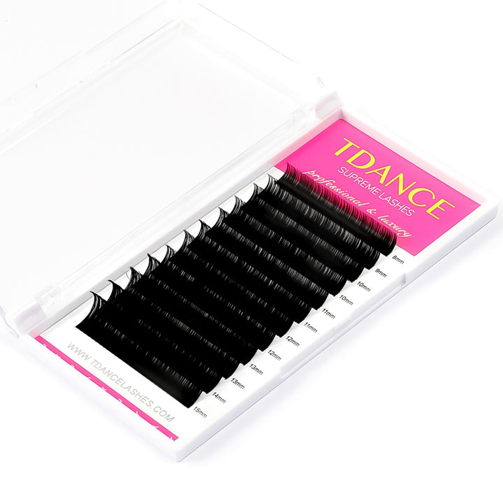 0.07mm Royal Sable Volume Eyelash Extensions(Super Black , Super Matte）