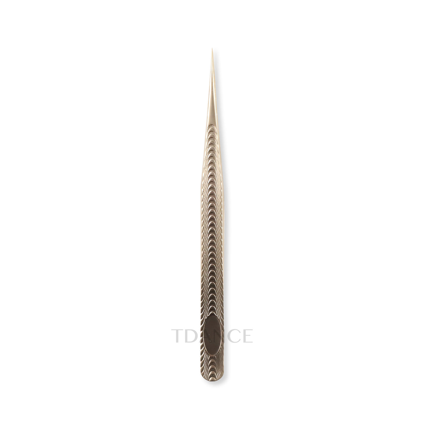 TF-08 Fish Scale Gold Tweezers For Eyelash Extension