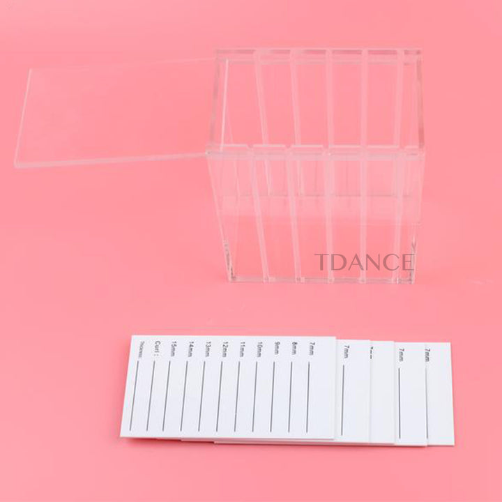 5 Layers Eyelash Storage Box Transparent