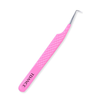 TP-04 Pink Tweezers For Eyelash Extension