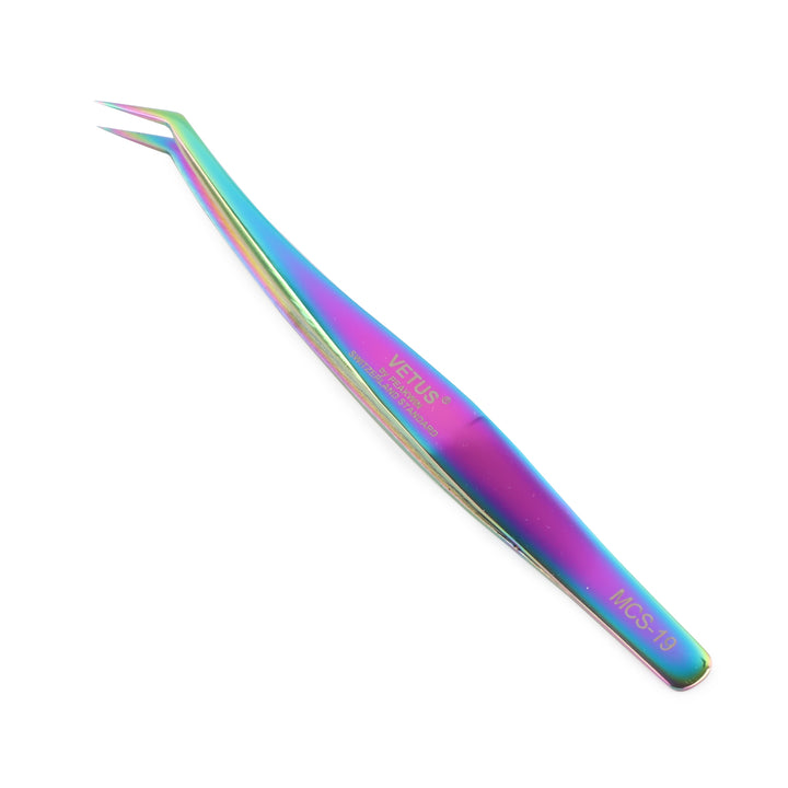 MCS-19 Dazzling Nonmagnetic Tweezers More Durable For Eyelash Extension - TDANCE