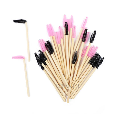 Bamboo Eyelash Brush (50Pcs/Pack)