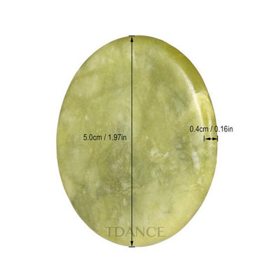 Jade Stone Glue Holder For Eyelash Extension 2 Inch
