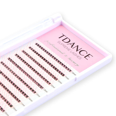 0.07MM Premade Spikes Colored Eyelash Extensions
