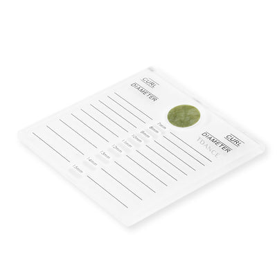 Eyelash Extension Double Glass Lash and Glue Holder Pallet