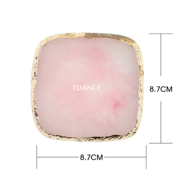 Square Resin Stone False Eyelash Holder - TDANCE