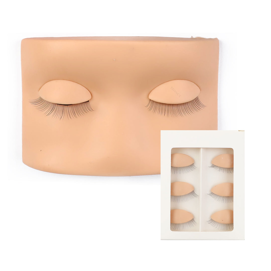 Tête mannequin avec des yeux en silicone