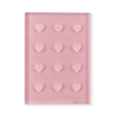 12 Heart-Shaped Hole Glue Holder