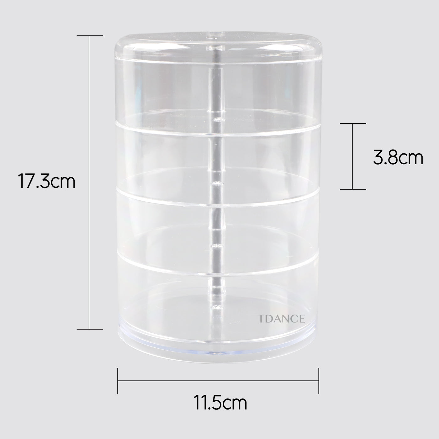 Four-layer Storage Box For Eyelash Extension Tools