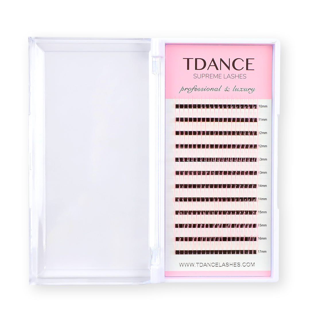 0.07MM Premade Spikes Colored Eyelash Extensions