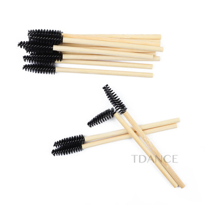 Bamboo Eyelash Brush (50Pcs/Pack)