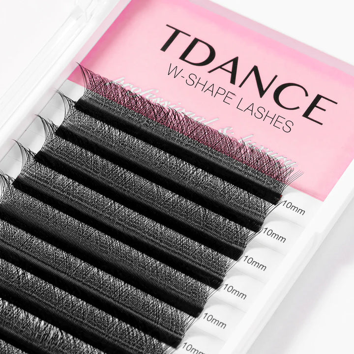 Wholesale W Style 4D Premade Volume Fan Lashes