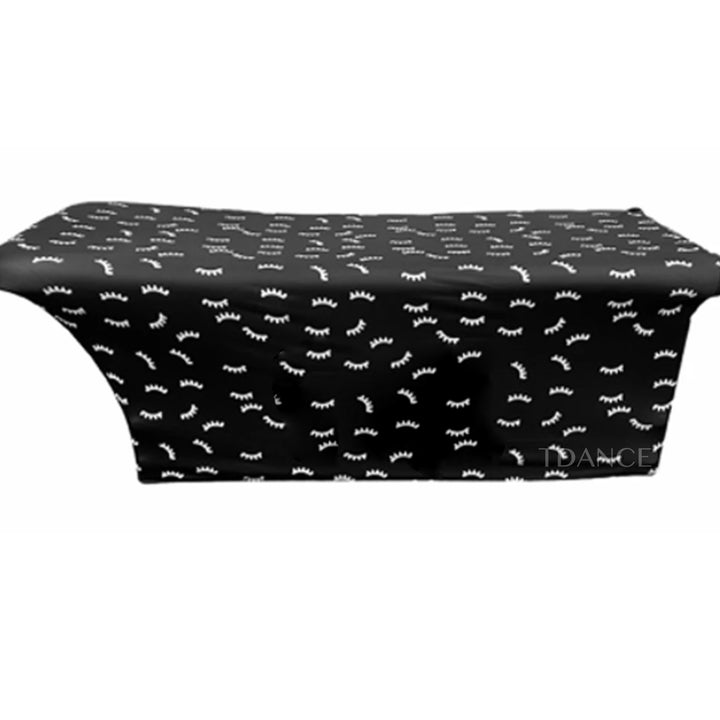 Stretch Bedspread With Printed Eyelash