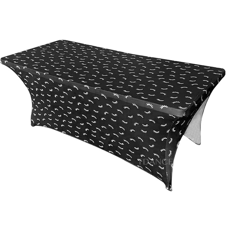 Stretch Bedspread With Printed Eyelash