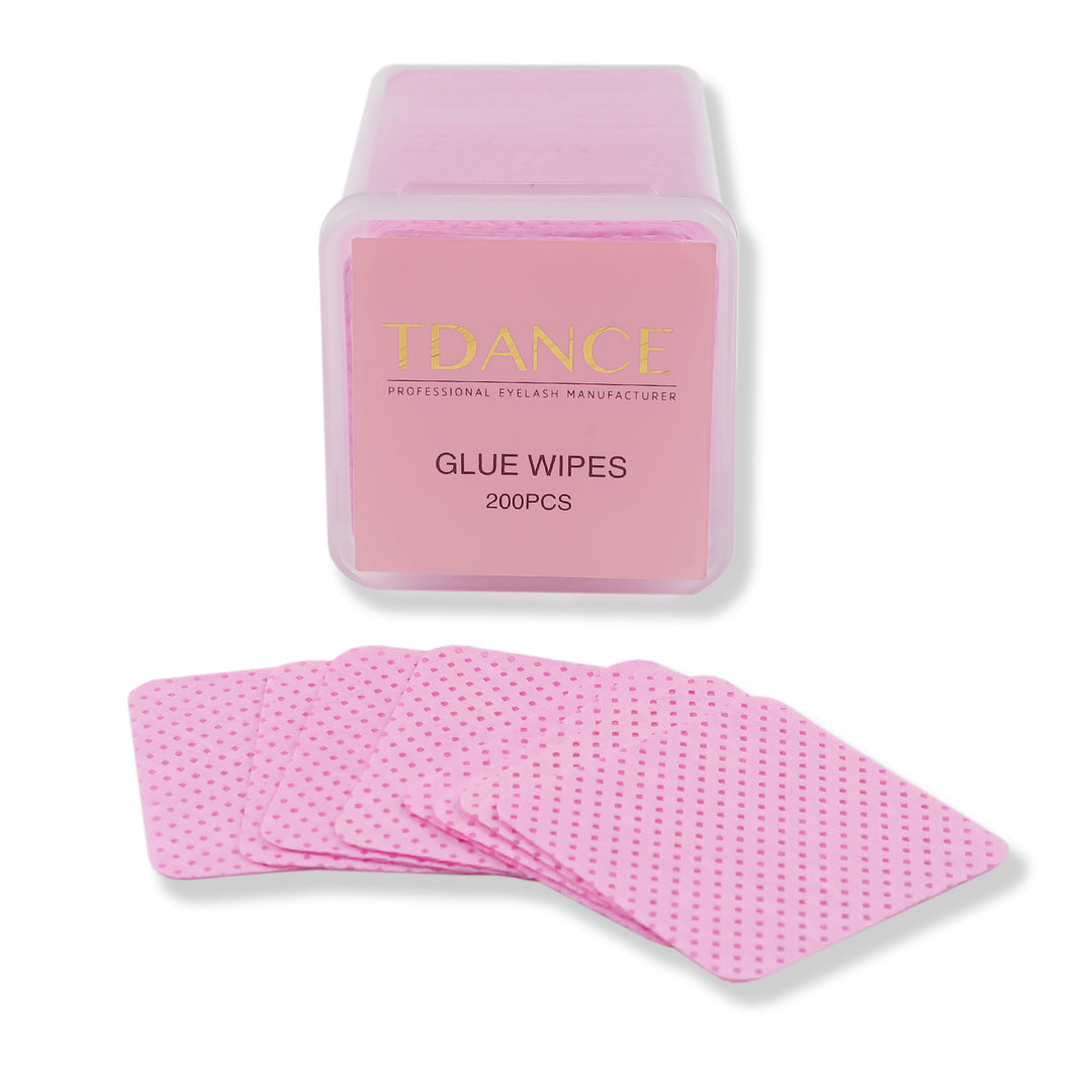 Pink Adhesive Wipes For Eyelash Extensions(200pcs)