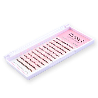 0.07MM Premade Spikes Colored Eyelash Extensions