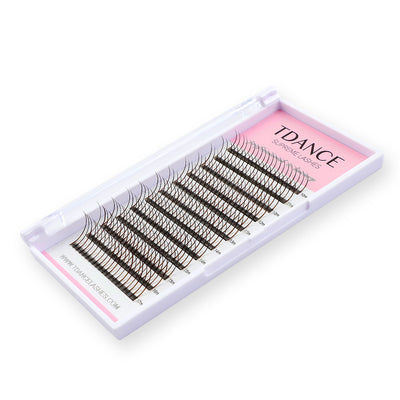 0.07MM Premade Spikes Colored Eyelash Extensions
