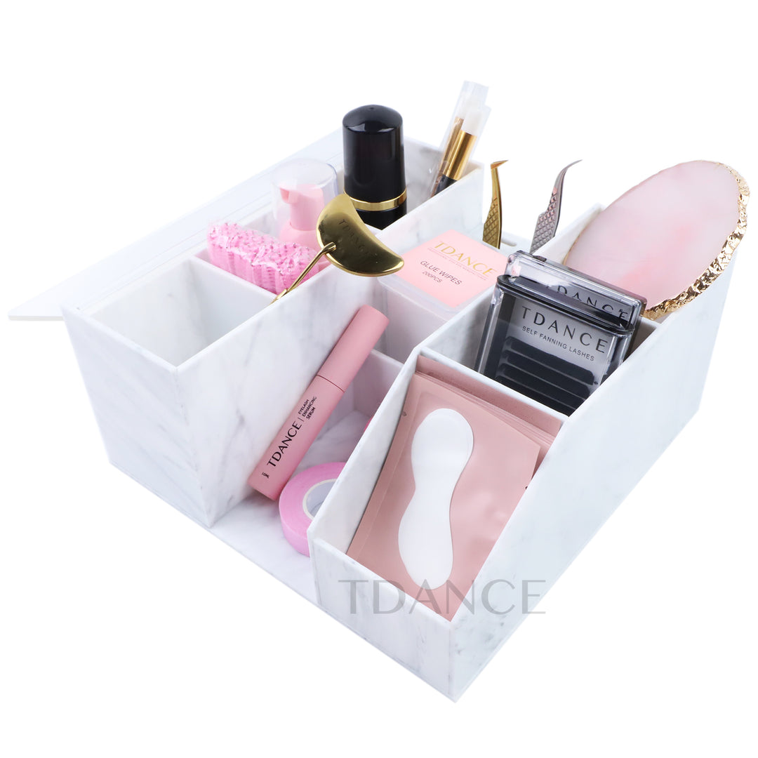 Cosmetic Organizer Eyelash Extension Tools Storage Box