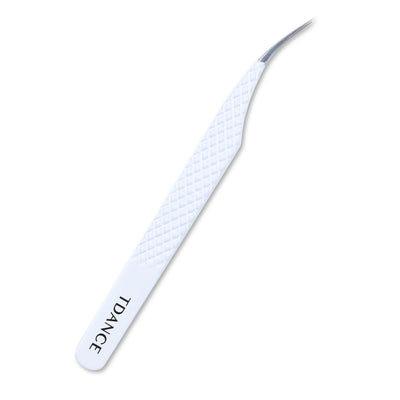 TW-01 White Tweezers For Eyelash Extension