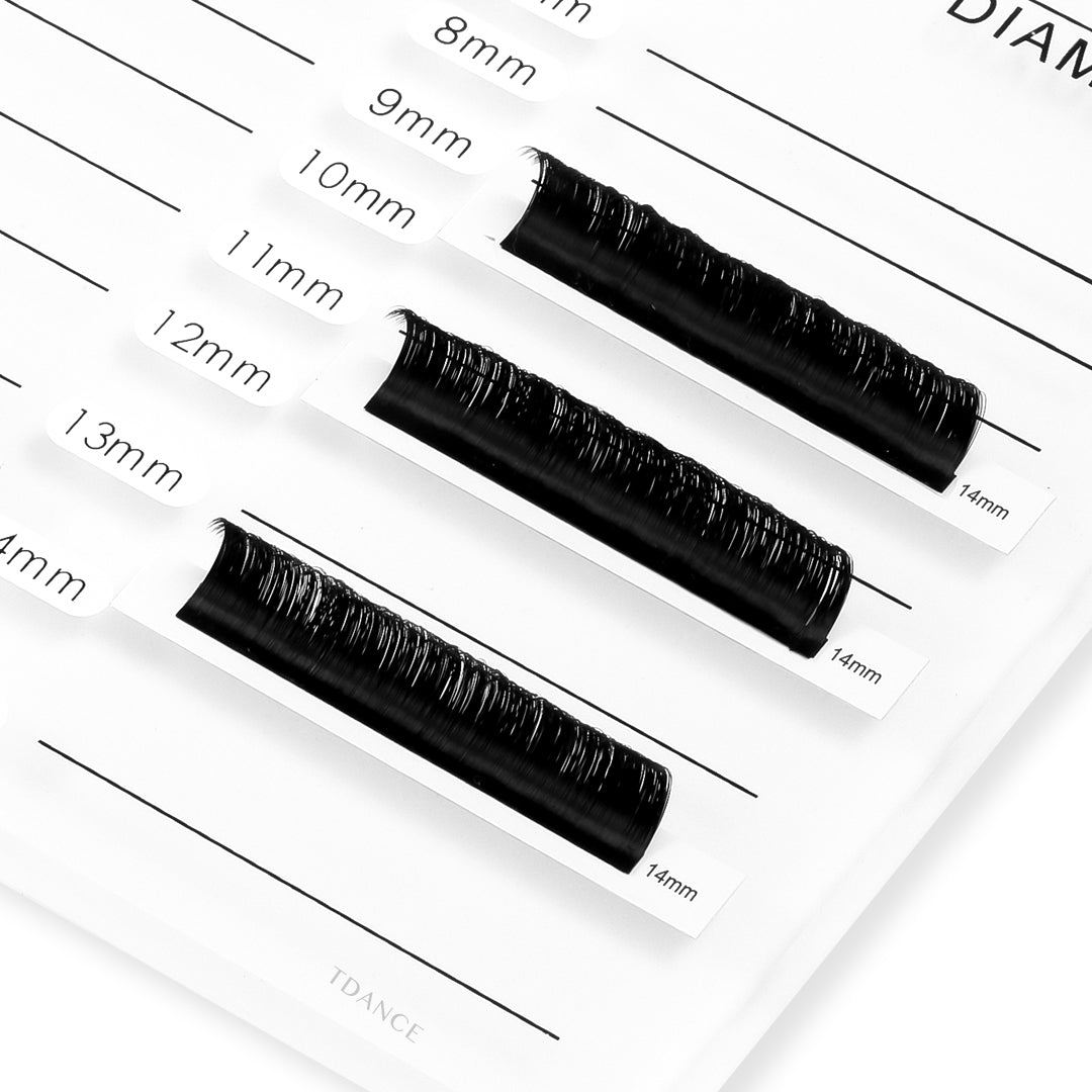 Eyelash Extension Double Glass Lash and Glue Holder Pallet