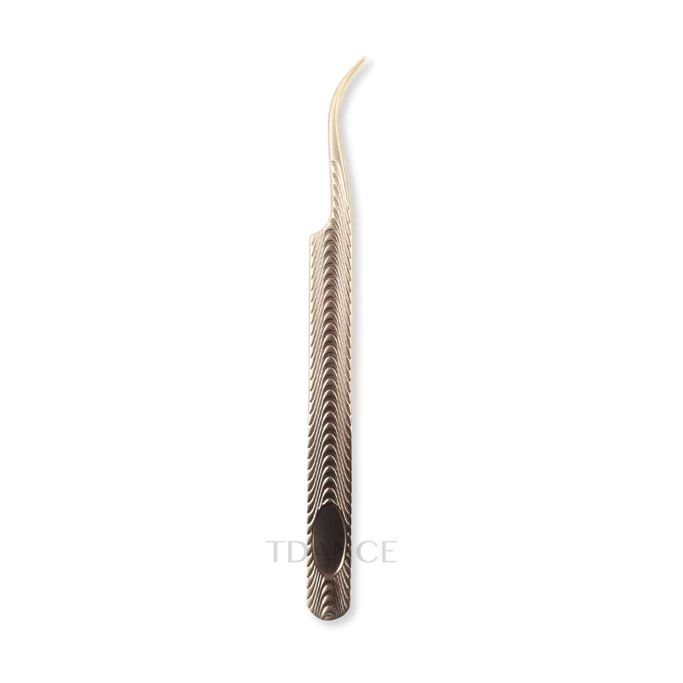 TF-06 Fish Scale Gold Tweezers For Eyelash Extension