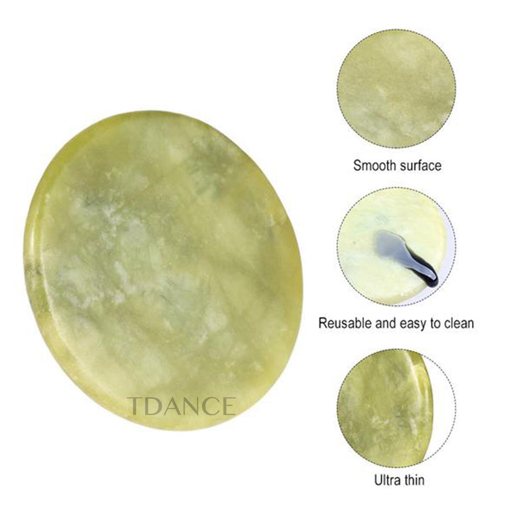 Jade Stone Glue Holder For Eyelash Extension 2 Inch - TDANCE