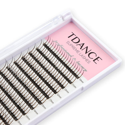 0.07MM Premade Spikes Colored Eyelash Extensions