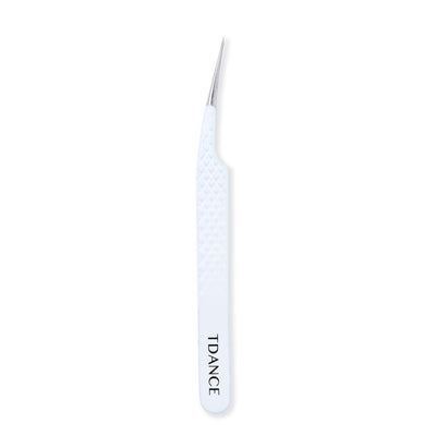 TW-05 White Tweezers For Eyelash Extension