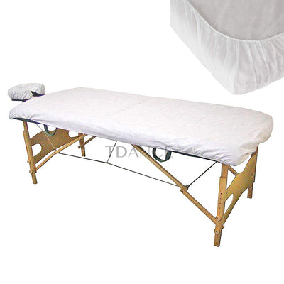 Disposable Non-woven Fabric Bed Cover Fitted For Lash Salon (10Pcs/Bag)