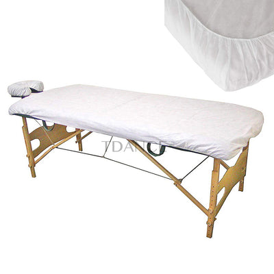 Disposable Non-woven Fabric Bed Cover Fitted For Lash Salon (10Pcs/Bag)
