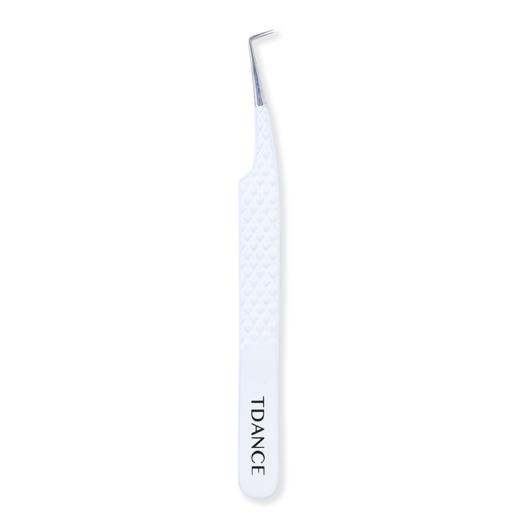 TW-04 White Tweezers For Eyelash Extension