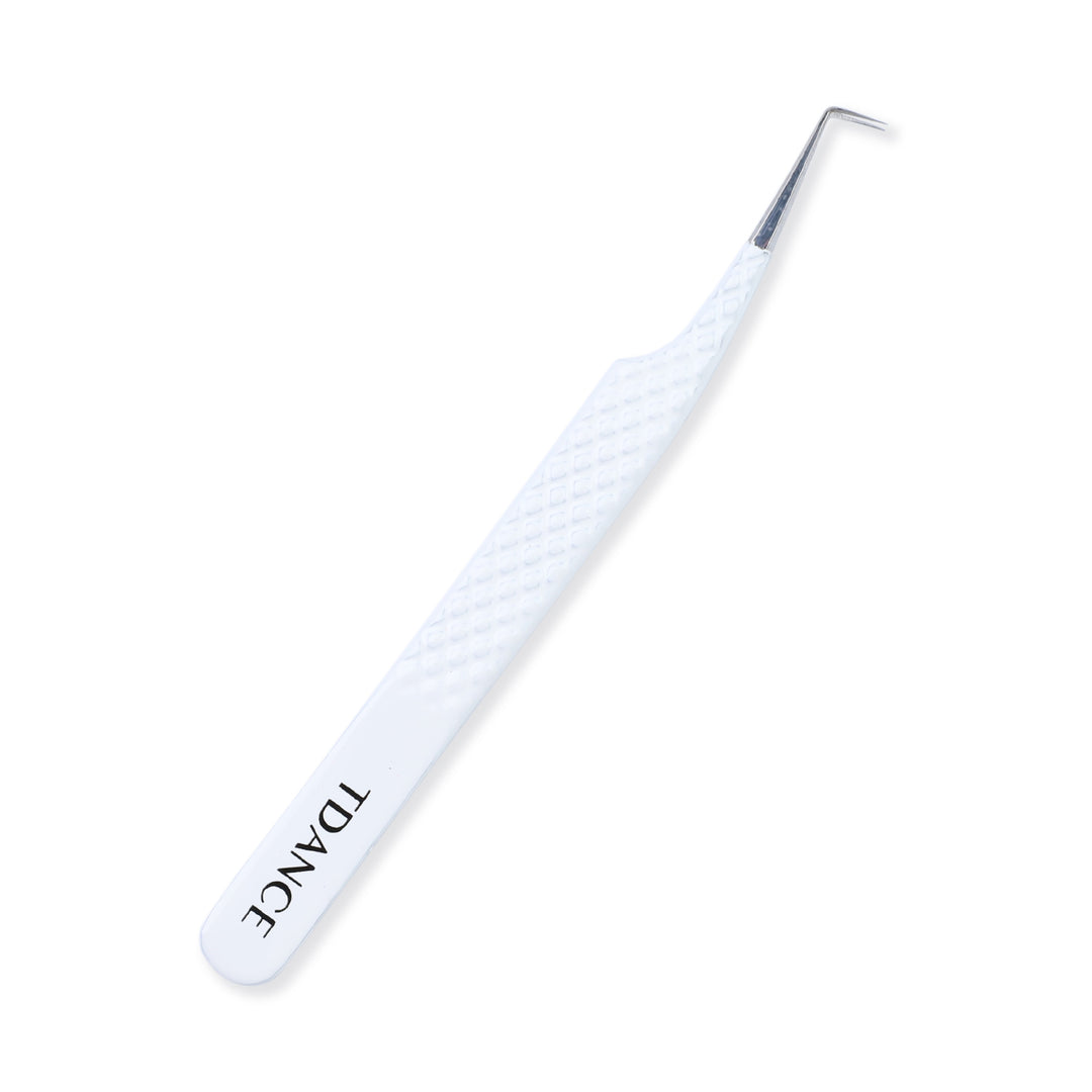 TW-04 White Tweezers For Eyelash Extension