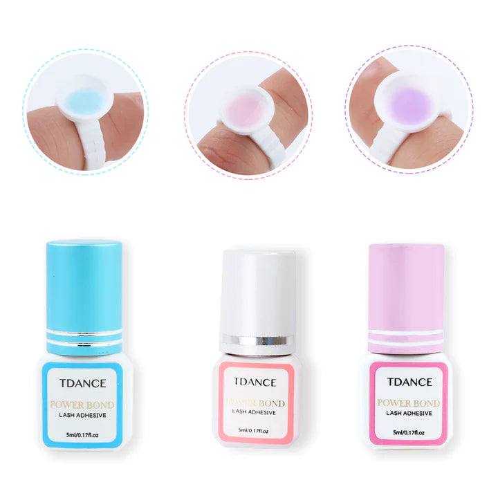 Wholesale 1 Seconds Colorful Power Bond Lash Adhesive